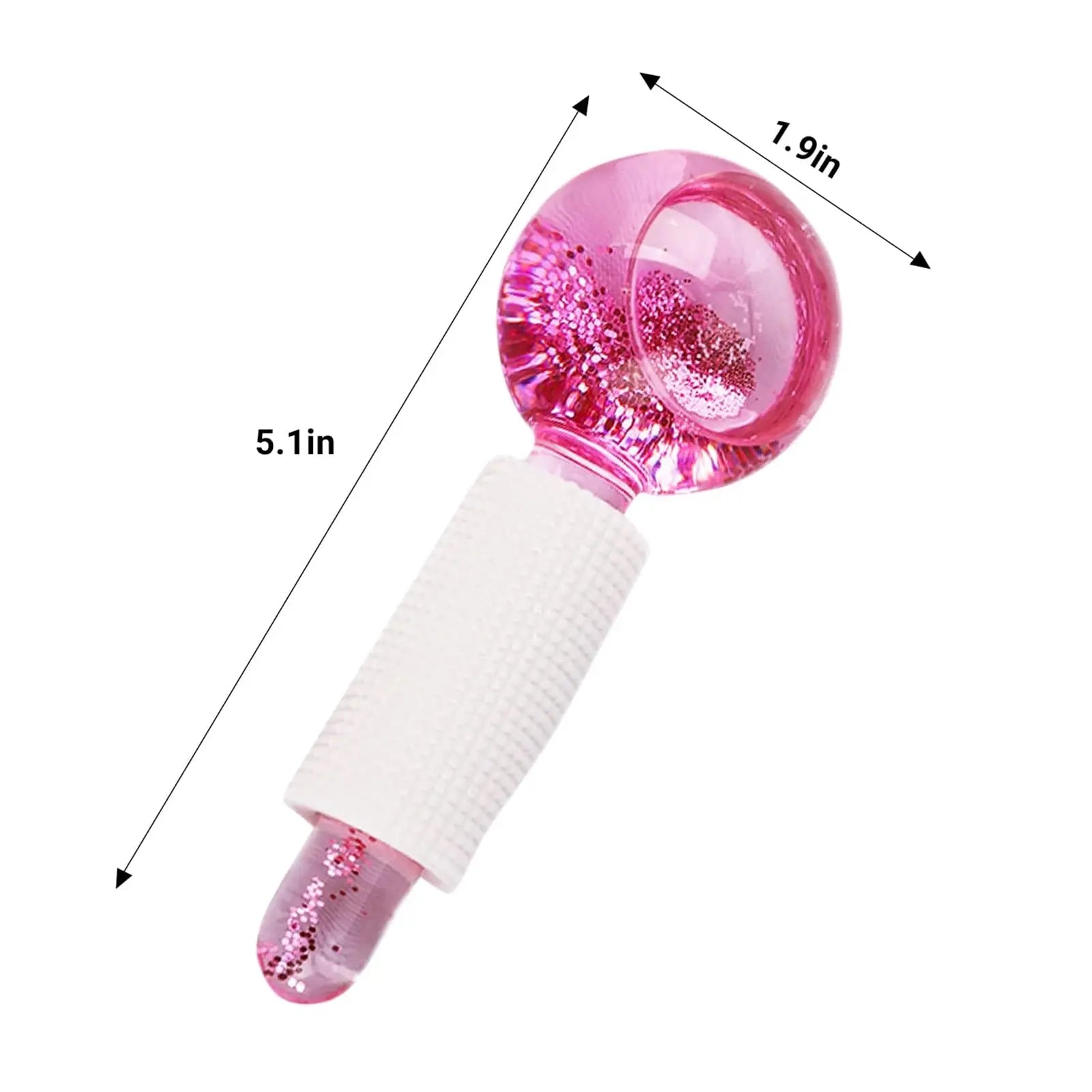 Ice Globes for Face, Facial Ice Globes Face Massage Ice Roller Ball for Face and Eyes with 1 Adjustable SPA Facial Headband Radiant Revolve