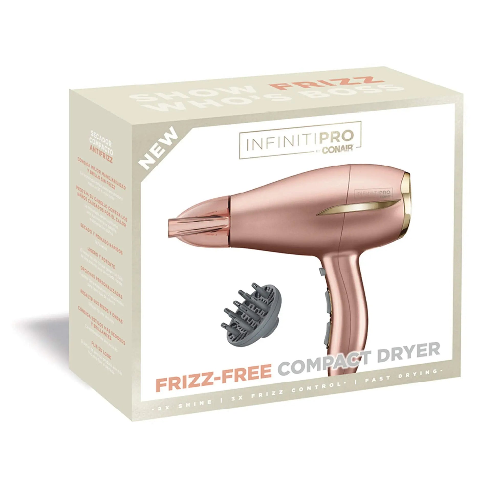 INFINITIPRO BY CONAIR Frizz Free Pro Hair Dryer Radiant Revolve