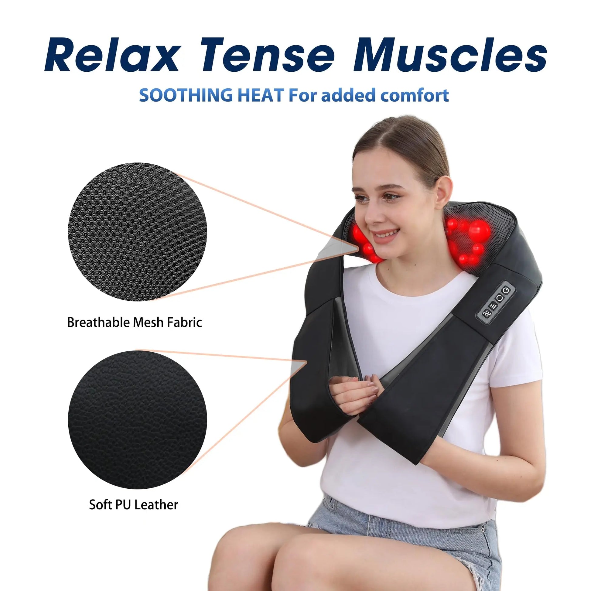 Shiatsu Neck and shoulder Massager Radiant Revolve